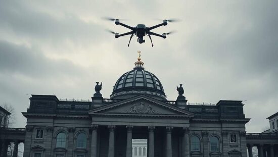 Bundestag President Warns Reichstag Dome Threatened by Drone Attacks