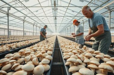 German Mushroom Harvest 2025 Grows 1 % to 78,400 Tons