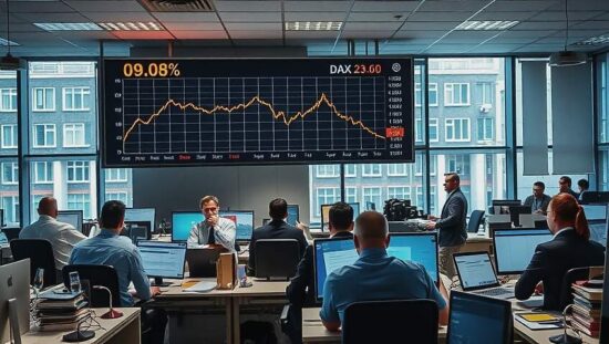 DAX Cuts Losses Slightly As Pessimism Persists