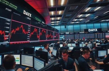 DAX Stays in Red as Uncertainty Persists After Weak Midday Start