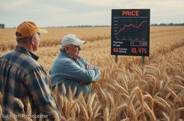 January 2026 Agricultural Producer Prices Down 10.1% From 2025 With December Down 8.3% and November 5.7%