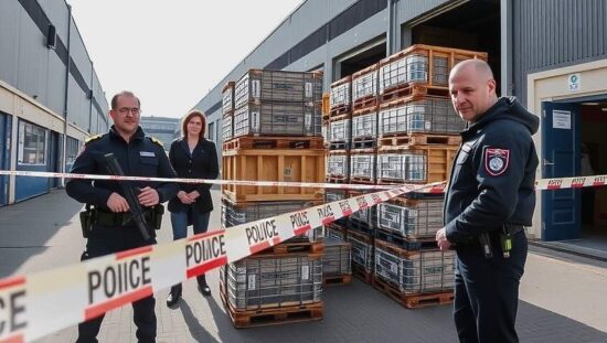 German Police Bust International Cocaine Trafficking Ring in North Rhine-Westphalia