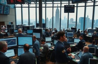 US Stock Markets Fall Sharply as Rate Cut Dismissed