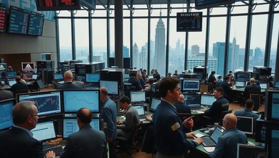 US Stock Markets Fall Sharply as Rate Cut Dismissed