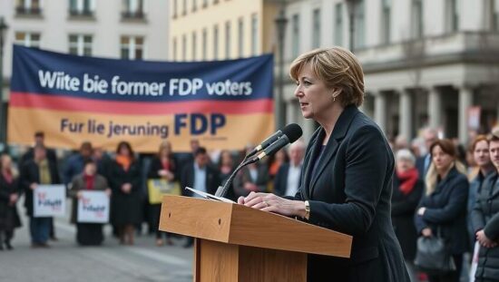 Brantner Appeals to Former FDP Voters as Liberalism Falters in German State Parliaments