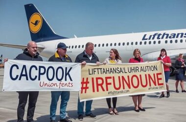 VC Calls for Strikes at Lufthansa on Thursday and Friday