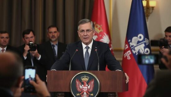 Serbian President Vucic Urges Partial EU Entry as Russia Tensions Rise