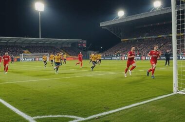 KSC Secures Late Draw Against Dresden in 3-3 Thriller