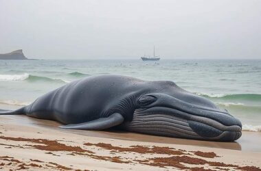Humpback Whale Reensnared Along Baltic Coast
