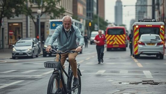 Older Men Highest Risk of Serious Injury in E Bike Accidents Study Shows