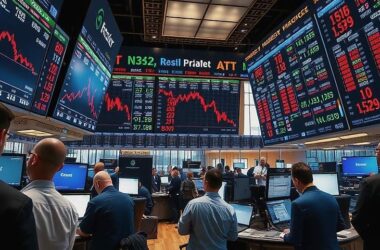 DAX Holds at Yesterday’s Level by Noon Amid Market Tension