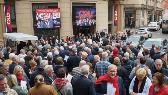 CDU Leads Ahead of SPD in Rhineland Palatinate Forecasts