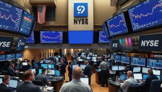 US Markets Slide Again as Blue Chips Lead Decline