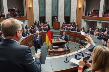 Bas Praises New Basic Security as Socially Fair Ahead of Bundestag Vote