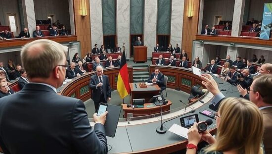 Bas Praises New Basic Security as Socially Fair Ahead of Bundestag Vote