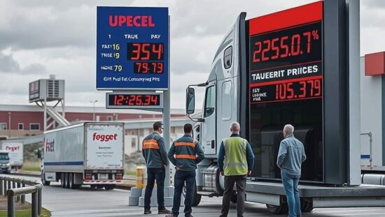 German Transport Industry Warns Of Rising Consumer Prices Amid Fuel Cost Surge