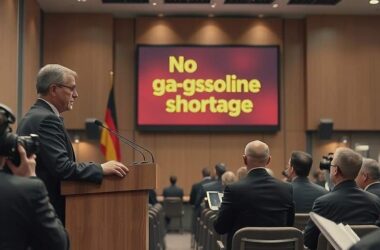 German Economy Ministry Rules Out Petrol Shortage