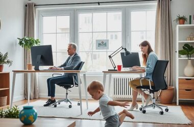 Home Office Couples See 14% Birthrate Boost, Study Finds