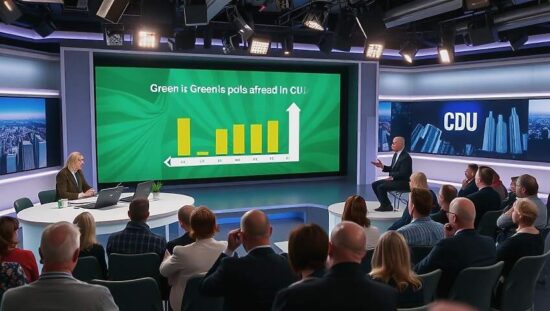 Greens Advance Ahead of CDU in Baden-Württemberg State Election Polls