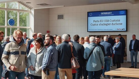 Survey Shows Narrow Majority Back EU's Harder Stance in US Customs Dispute