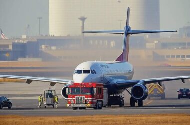 Air Canada Regional Jet Collides With Fire Truck at LaGuardia Early Monday Morning