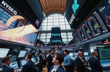 US Markets Climb in Green Territory as Tech Shares Surge