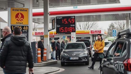 German Fuel Prices Stay Steady at All‑Time Highs After Middle East Tensions