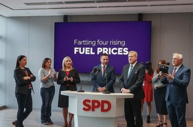SPD Reshapes Fight Against High Fuel Prices, Leaders Bärbel Bas and Lars Klingbeil Stay in Power