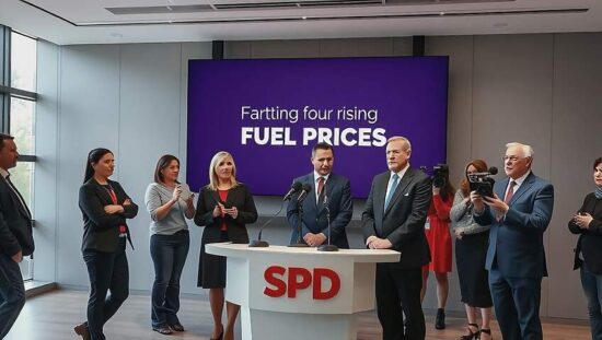 SPD Reshapes Fight Against High Fuel Prices, Leaders Bärbel Bas and Lars Klingbeil Stay in Power