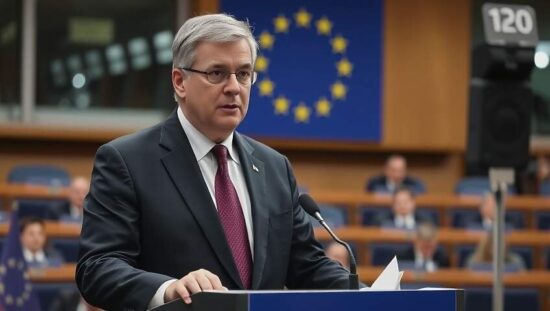 EVP Leader Manfred Weber Rejects AfD Collaboration Claims in European Parliament