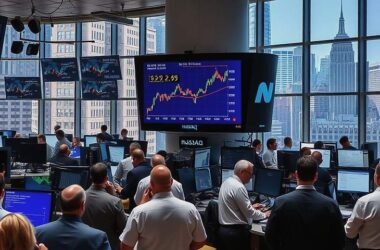 US Stock Markets Slightly Decline as Oil Prices Plunge