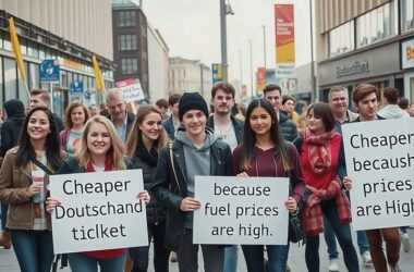 Jusos Demand Cheaper Germany Ticket Amid Rising Fuel Prices