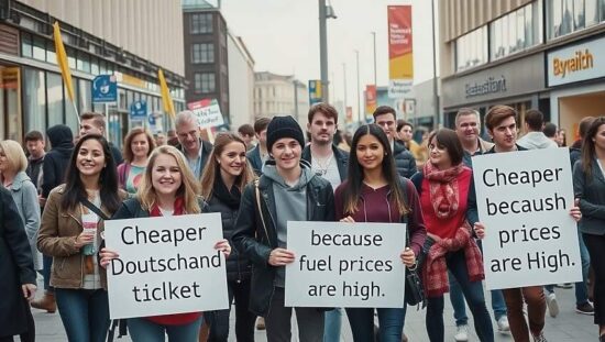 Jusos Demand Cheaper Germany Ticket Amid Rising Fuel Prices