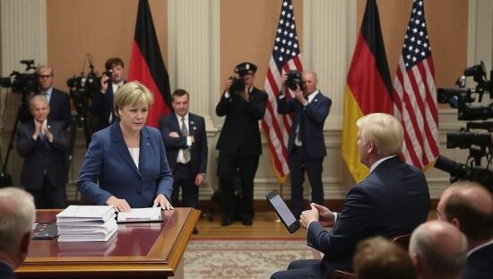 Germany Keeps Trump Invitation Open After Warm Welcoming Visit