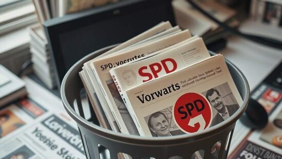 SPD Shuts Down Printed Vorwärts Party Magazine