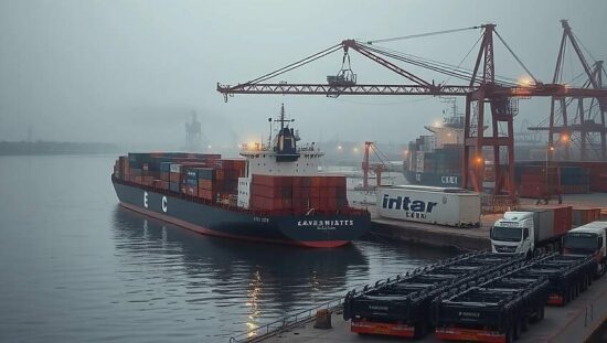 German Inland Shipping Transport Falls to New Low Down 1.3 Percent in 2025
