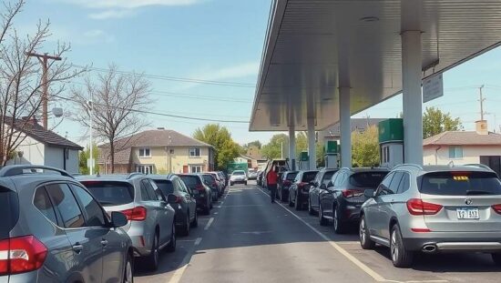 German Gas Station Association Warns of Long Queues Amid Escalating Iran Conflict