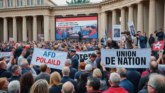 AfD Ties the Union with One-Point Gain in Insa Polling