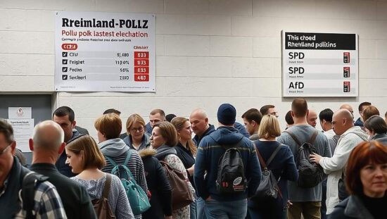 CDU Holds Edge Ahead of Rhineland‑Palatinate Election with 29% vs SPD 27%