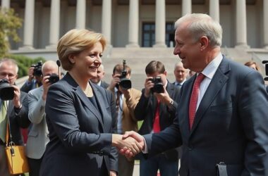EU Australia Agree Landmark Free Trade Deal in Canberra