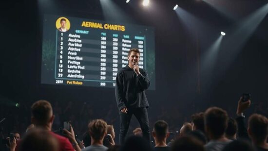 Clueso Secures Fourth Number One Album With Deja Vu Half on German Charts