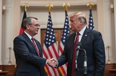 Merz Meets Trump Over Megatrade Deal Talks