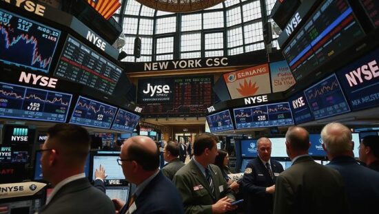 US Markets Split as Dow Lags While Others Rally