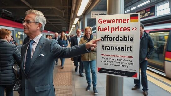 Linke Push Oil Price Cap and 9 Euro Ticket to Ease Citizens Cost Burdens