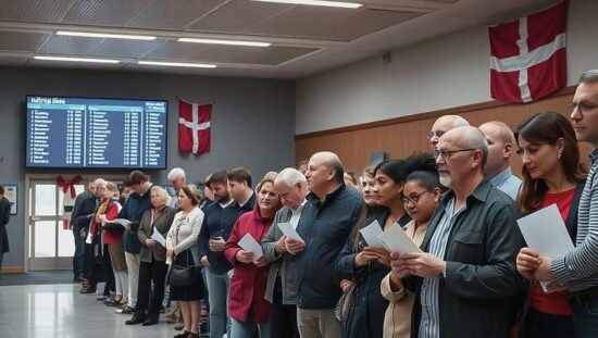 Social Democrats Lead Denmark Parliamentary Election Exit Poll Despite Steep Losses