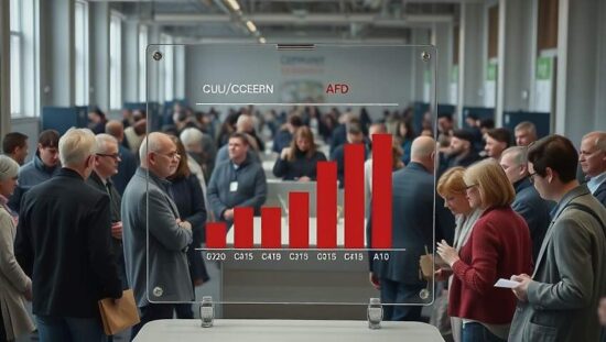 CDU CSU Edge Ahead Of AfD In Forsa Survey