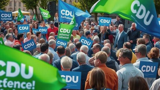 CDU Edge Over Greens in Baden-Württemberg Poll As Election Looms