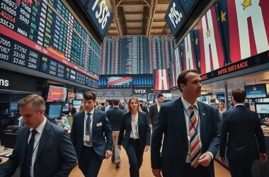 DAX Dips Sharply as Investors Flee to Safe Havens