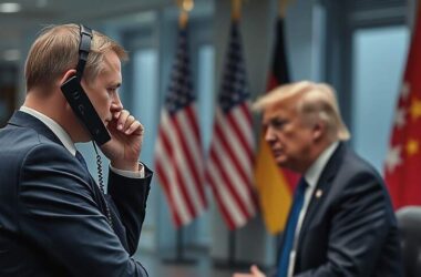 German Chancellor Merz Calls Trump Over Iran War