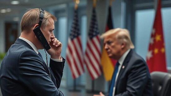 German Chancellor Merz Calls Trump Over Iran War